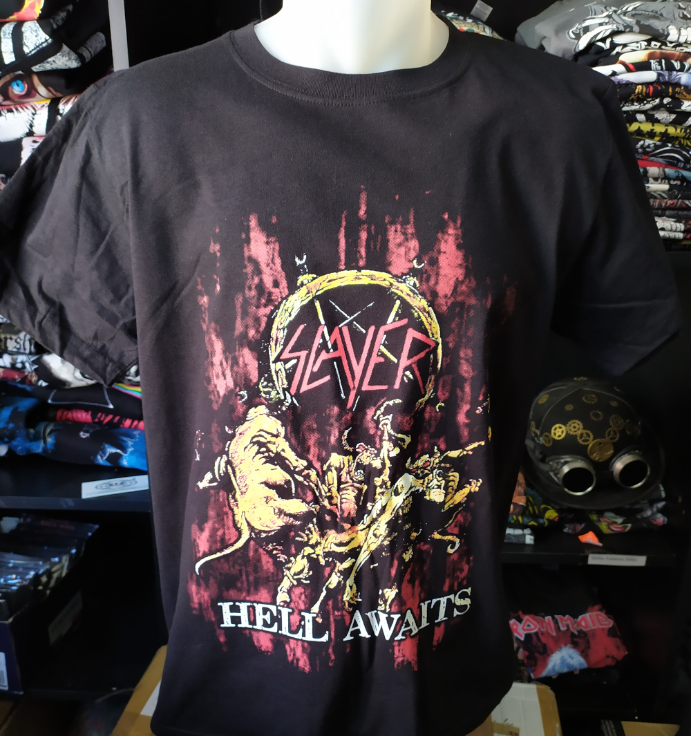 Tricou SLAYER Hell Awaits TR/JV/A