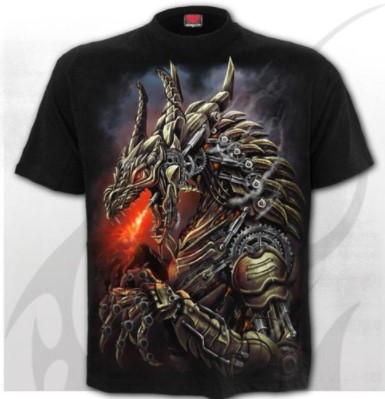 Tricou T204M101 - Dragon Cogs