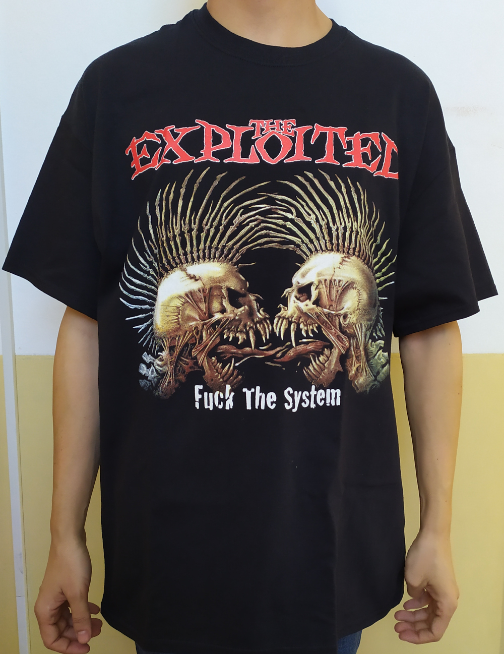 Tricou THE EXPLOITED Fuck the System TR/GL/003