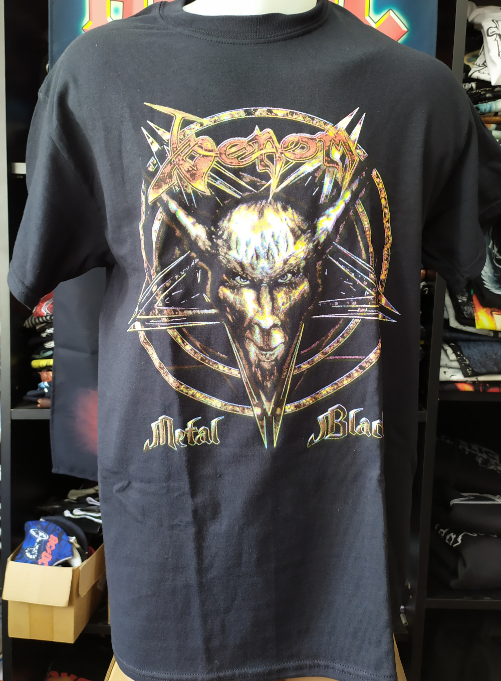 Tricou VENOM Metal Black TR/GL/104