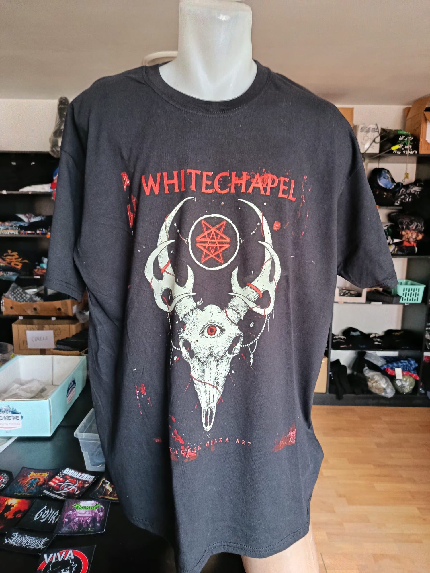 Tricou WHITECHAPEL Goat Skull (HCP)