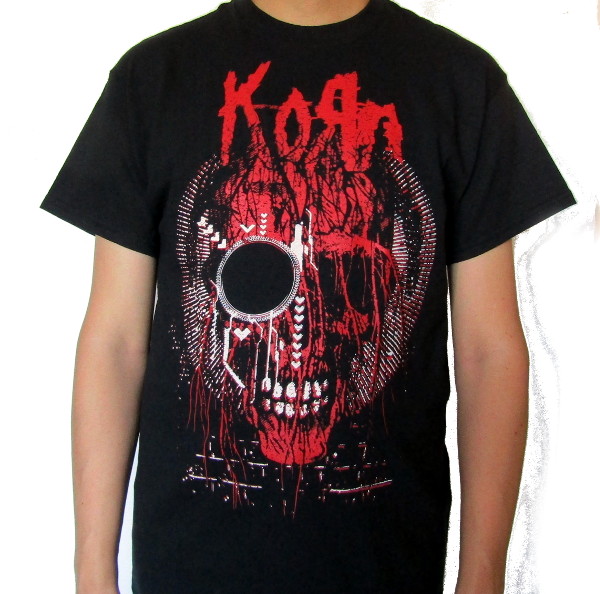 Tricou KORN Skull TR/GL/355