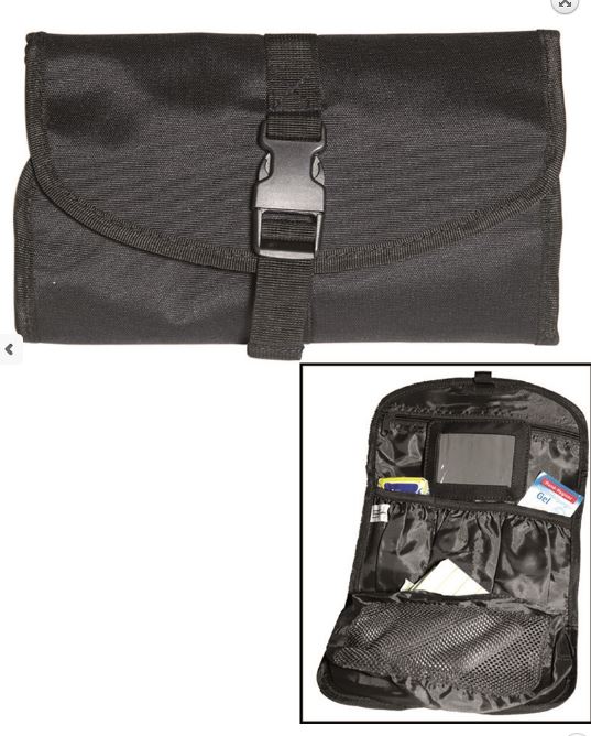 Trusa de calatorie (26,5 x16,5cm)  Art. Nr. 16004002   BRITISH BLACK TOILET BAG