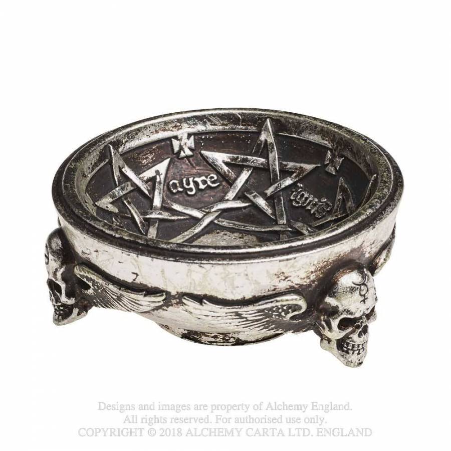 Vas decorativ de rasina V63 Pentagramatron (Colectia Alchemy Vault)