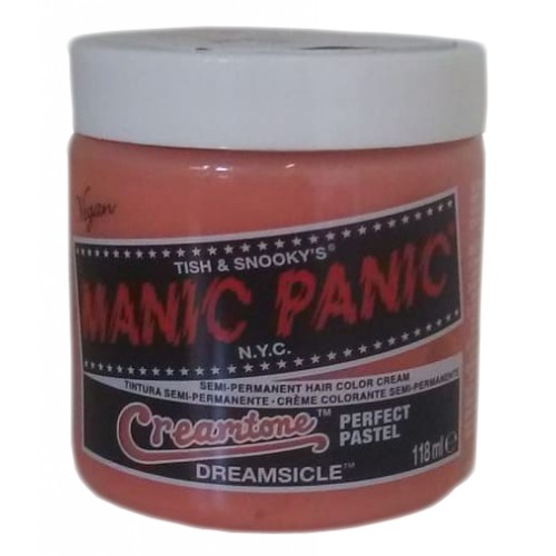 Vopsea directa semipermanenta portocalie MANIC PANIC CREAMTONE (pastel) DREAMSICLE