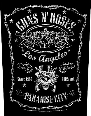 Backpatch GUNS N ROSES - PARADISE CITY BP1269