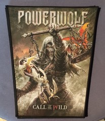 Backpatch POWERWOLF Call of the Wild trapezoidal