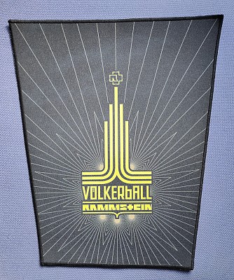 Backpatch RAMMSTEIN - Volkerball trapezoidal