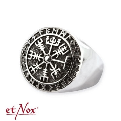 R5907 Inel de argint - Viking Compass