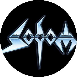 Insigna 3,7 cm Sodom Logo
