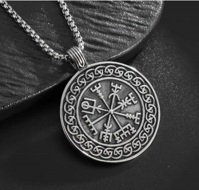 Medalion Vegvisir mare (JBG) Medalion Vegvisir mare (JBG)