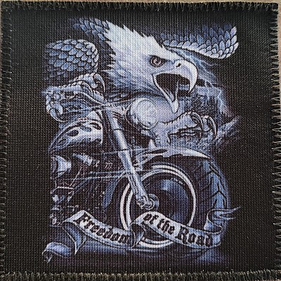 Patch FREEDOM OF THE ROAD (colectia Outlaw)(P-SHK)