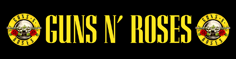 Patch GUNS N ROSES Logo (superstrip)(P-SHK)