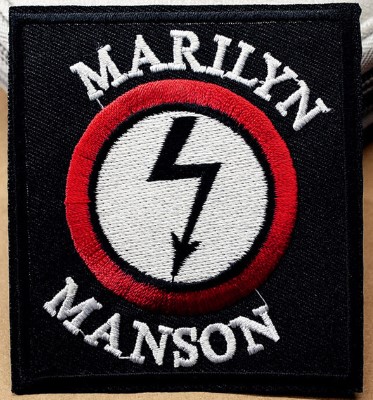 Patch MARILYN MANSON Lightning Logo (JBG)