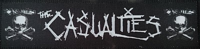 Patch THE CASUALTIES Logo (superstrip)(P-SHK)