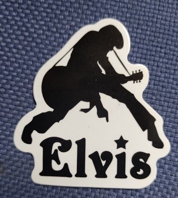 Sticker (abtibild) Elvis Presley Silhouette (JBG)