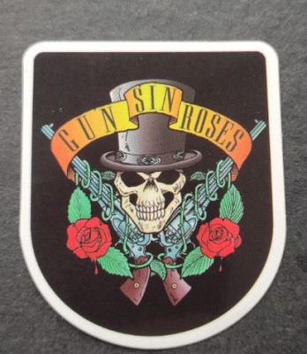 Sticker (abtibild) Guns N Roses Pistoale (JBG)