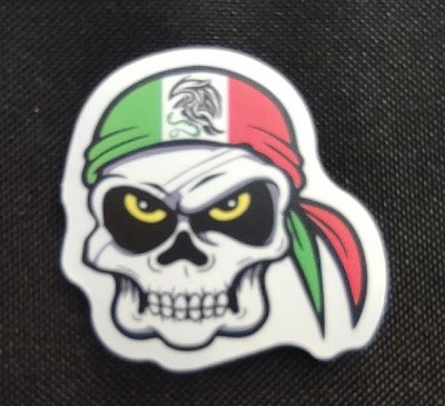 Sticker (abtibild) Mexico Number One - Gta V Logo Crew (JBG)