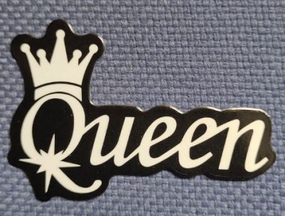 Sticker (abtibild) Queen Logo (JBG)