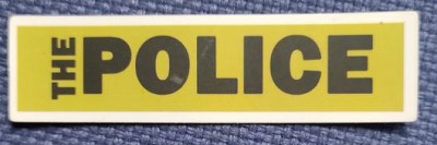 Sticker (abtibild) The Police Logo (JBG)