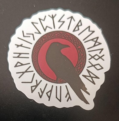 Sticker (abtibild) viking mic model 2 Sticker (abtibild) viking mic model 2