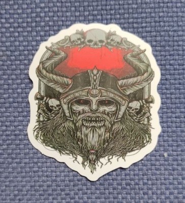 Sticker (abtibild) Viking - Odin (JBG)