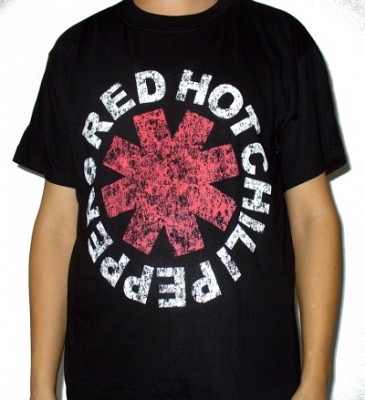 Tricou RED HOT CHILI PEPPERS Scratched Logo TR/FR/LK