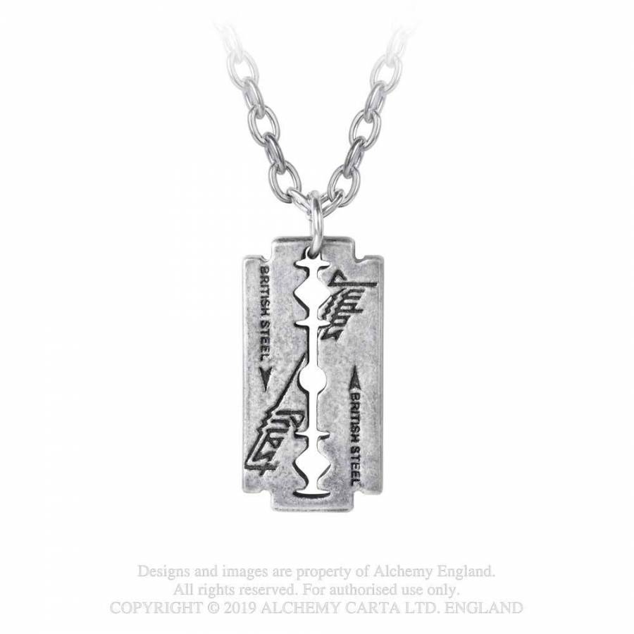 PP517 Pandantiv Judas Priest: Razorblade Pendant - Bestial.ro