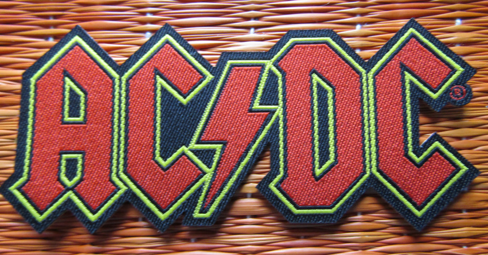 Patch AC/DC - Logo Cut Out SP2832 - Bestial.ro