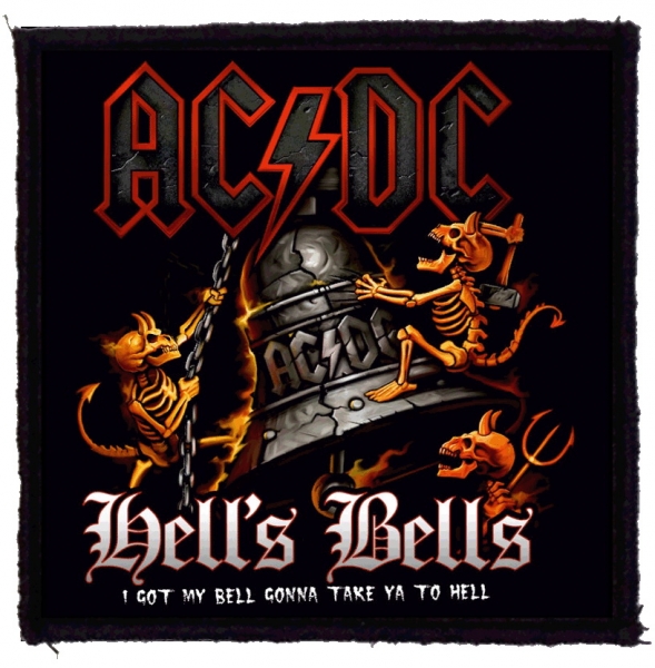 Patch AC/DC Hells Bells (HBG) - Bestial.ro