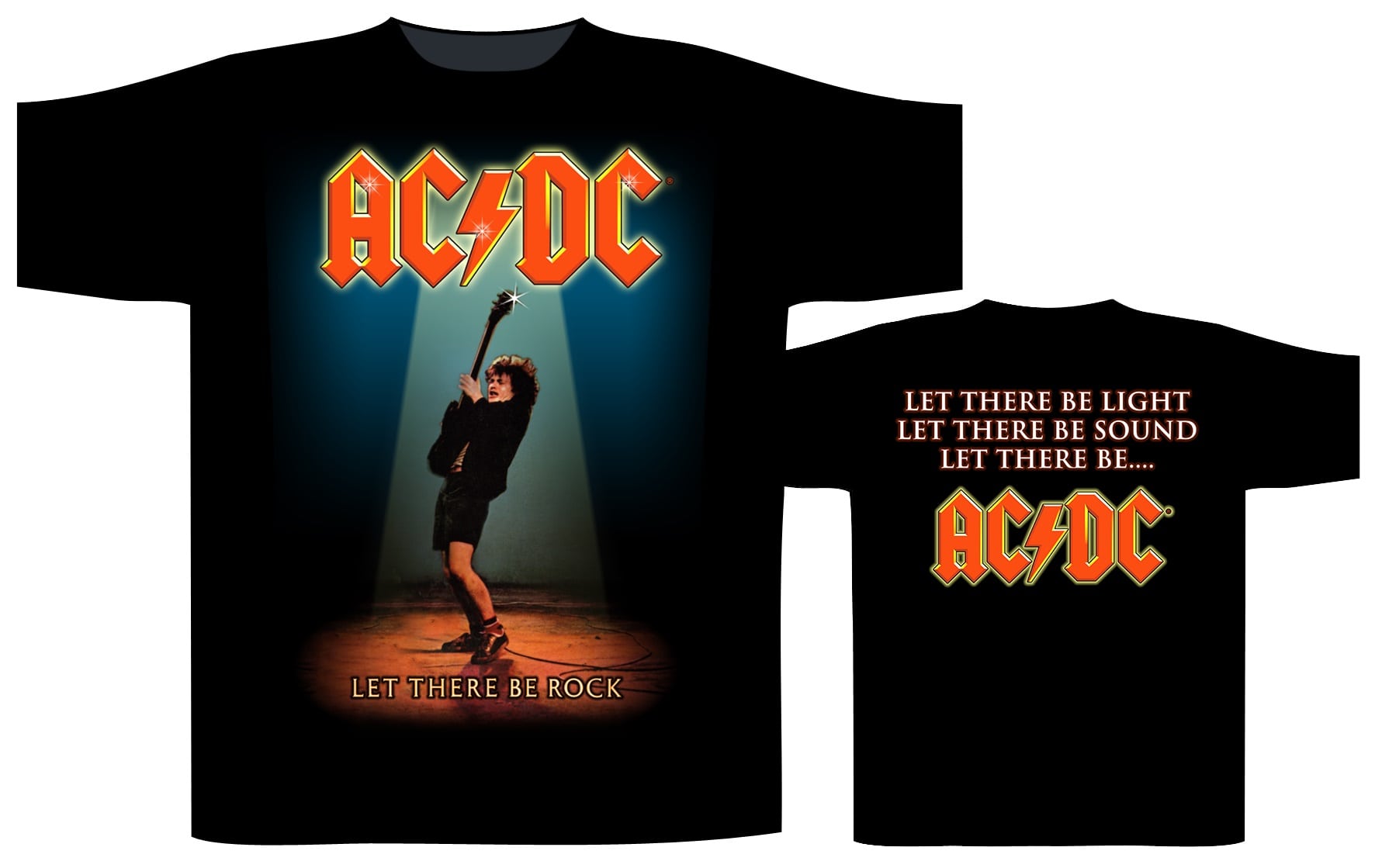airport Pacific Costumes Tricou AC/DC - Let There Be Rock - Bestial.ro