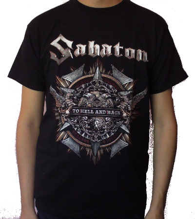 Partial grapes Blacken Tricou SABATON To Hell and Back TR/FR/025 (lichidare stoc) - Bestial.ro